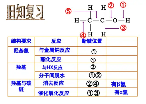 酚的化学性质