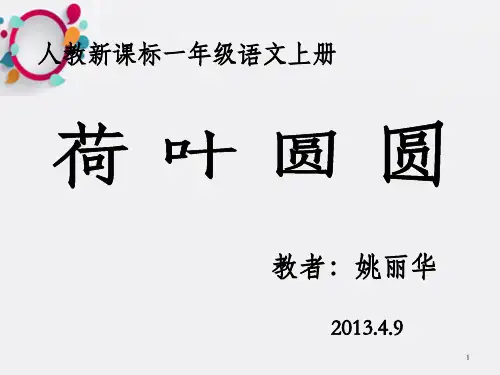 荷叶圆圆第一课时课件 ppt