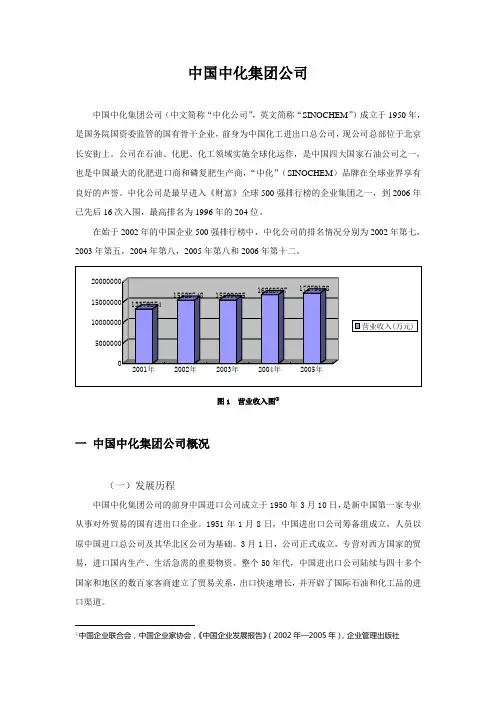 中国中化集团公司