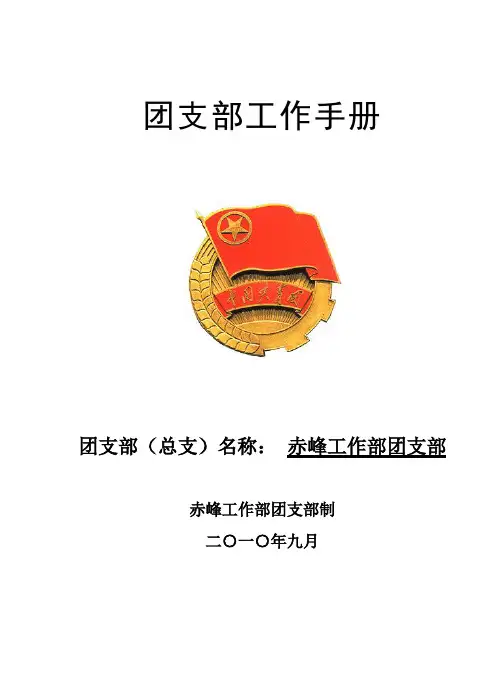 团支部工作手册