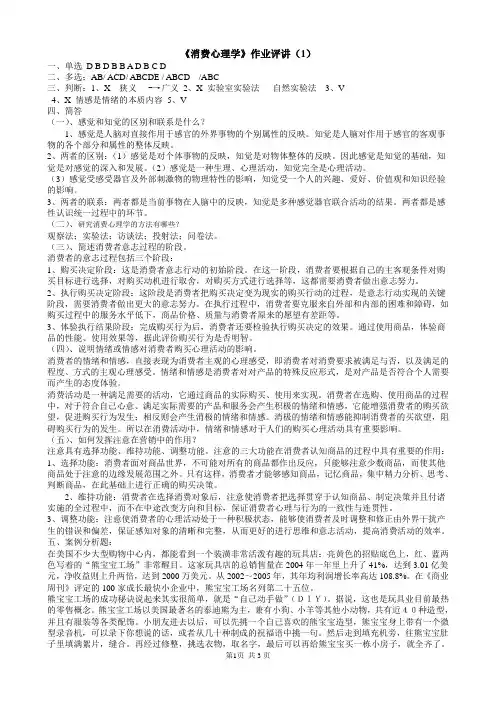 消费心理学