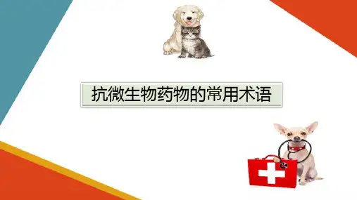 抗微生物药物概述(动物药理学课件)