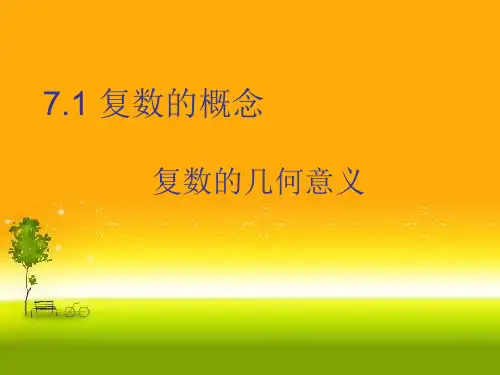 7.1复数的概念PPT课件(人教版)