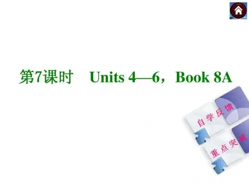 2015届吉林中考英语复习课件第7课时(八年级上Units4—6)