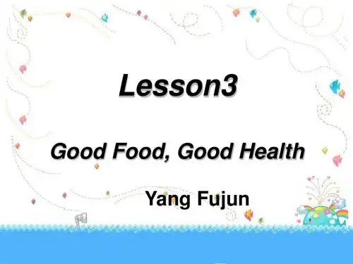 冀教版九年级英语Lesson 3精品课件