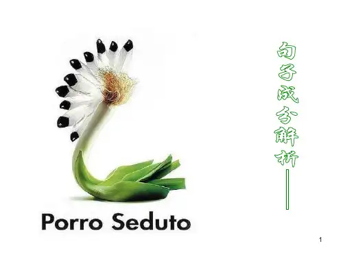 讲解主谓宾定状补(简单易懂)——优秀(课堂PPT)