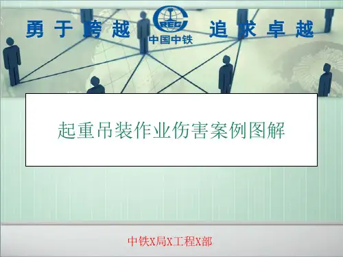 起重吊装作业伤害事故案例图解