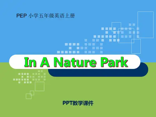 2unit6_IN_A_NATURE_PARK_第二课时PPT课件