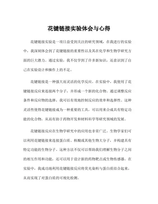 花键链接实验体会与心得