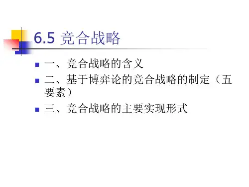 6.5竞合战略