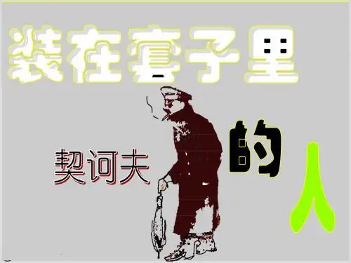 套中人优秀教案