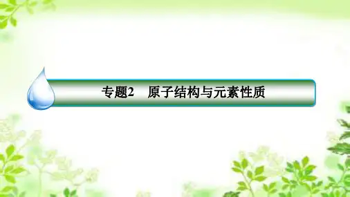 苏教版选择性必修二 2-2-2 元素第一电离能和电负性的周期性变化 课件(63张)