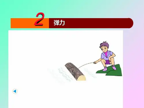 人教版高中物理必修1 第3章第2节弹力(共23张PPT)