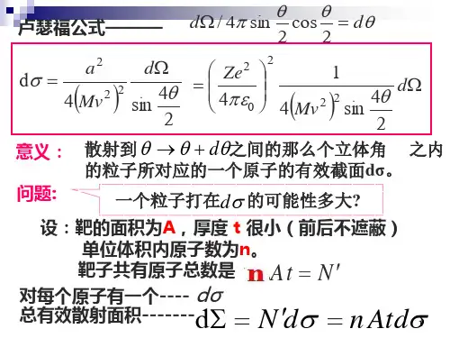 原子物理学PPT课件