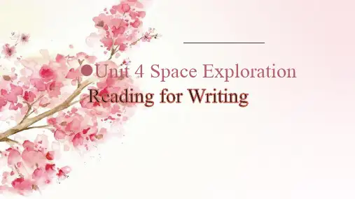Unit4ReadingforWriting课件高中英语人教版必修第三册
