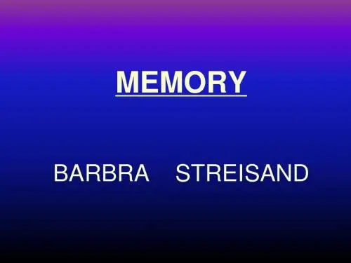 MEMORY PPT课件.ppt