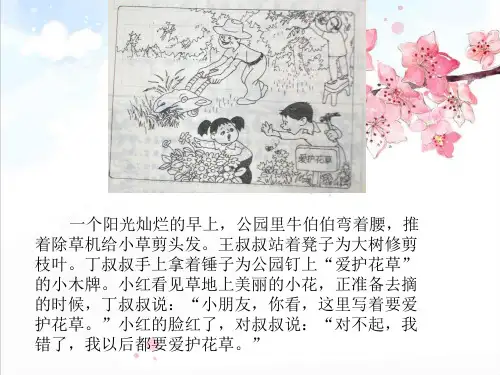 小学语文二年级看图写话集(完整版有图片,有例文)精品PPT课件