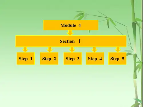 外研版高中英语必修3 Module 4《Sandstorms in Asia》(SectionⅠ)ppt课件
