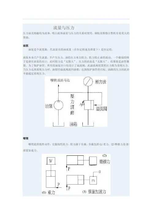 [讲解]注塑机的流量与压力