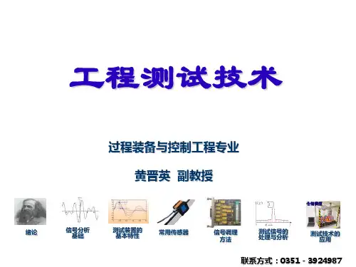 工程测试技术第一章绪论PPT课件