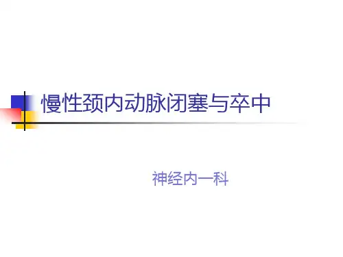 颈动脉闭塞