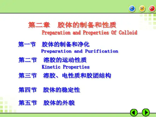 天津大学胶体与表面化学课件第二章-2012-3