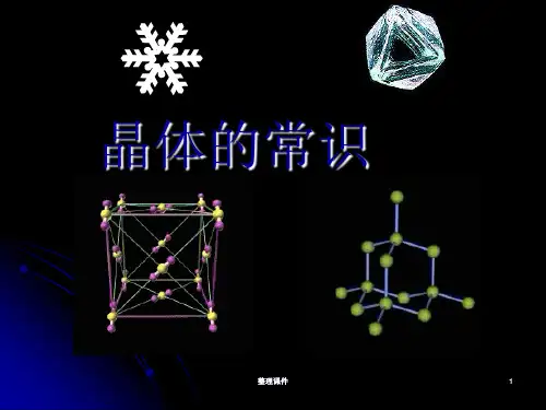 分子晶体与原子晶体