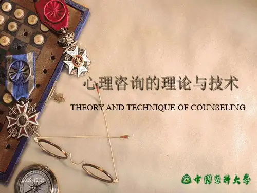 心理咨询的理论与实践