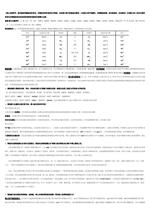 稀土元素化学