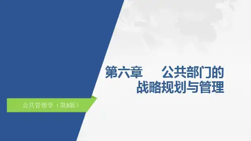 公共管理学(第三版)ppt 10