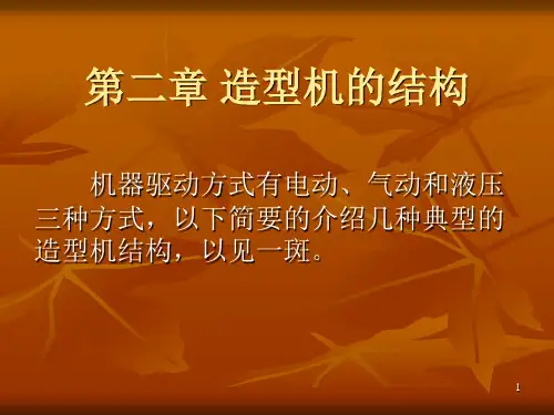 第二章  造型机的结构
