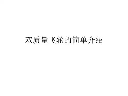 双质量飞轮的简单介绍