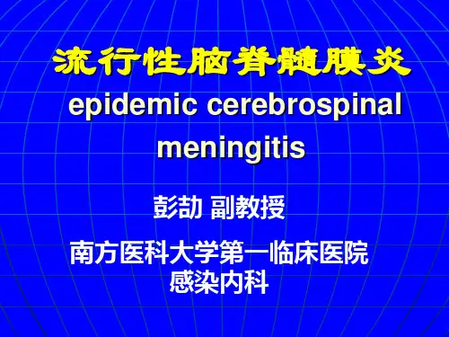 流行性脑膜炎.ppt