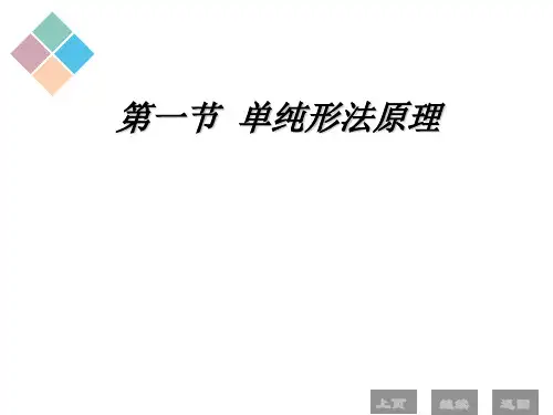 2-1单纯形法原理
