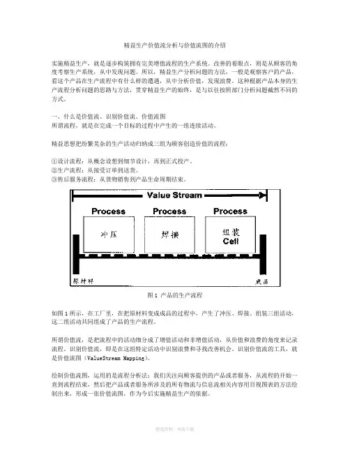 精益生产价值流分析与价值流图的介绍