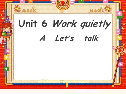 英语五年级下Unit6 PartA Le