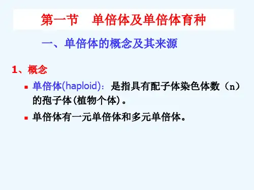第7章_花药培养及单倍体育种