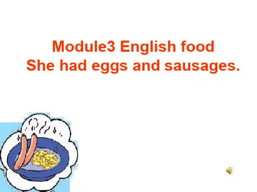 小学英语《She had eggs and sausages(1)》优质教学课件