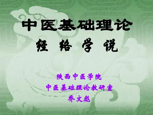中医基础理论_8-经络学说