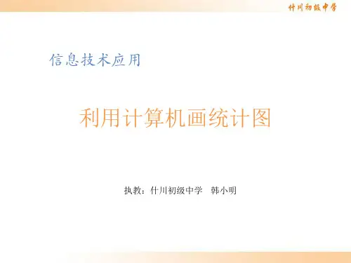 信息技术应用利用计算机画统计图