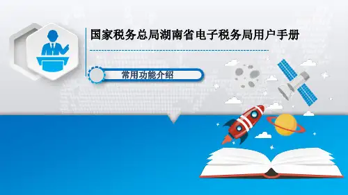 2020国家税务总局湖南省电子税务局用户手册