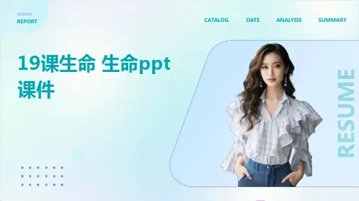 19课生命 生命ppt课件