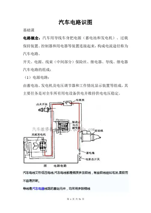 汽车电路识图