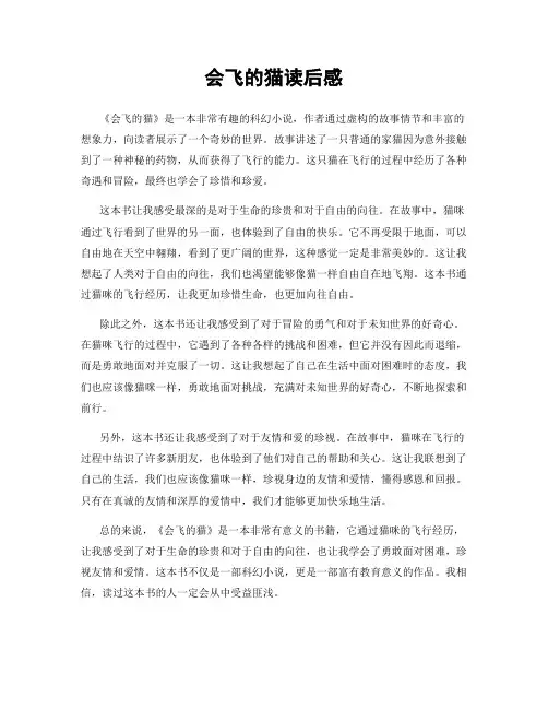 会飞的猫读后感