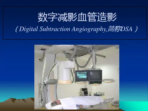 数字减影血管造影DSAppt课件