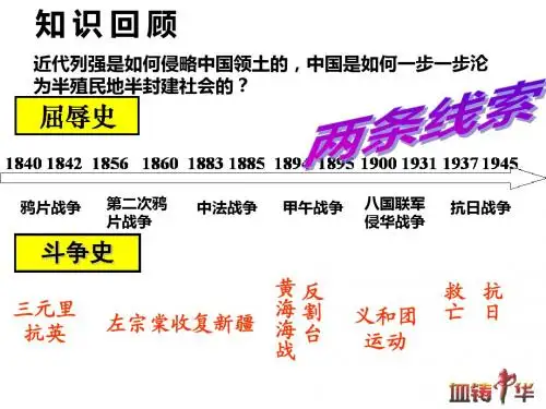 2017秋高一历史人民版必修1 3.1 太平天国运动 课件(37张)