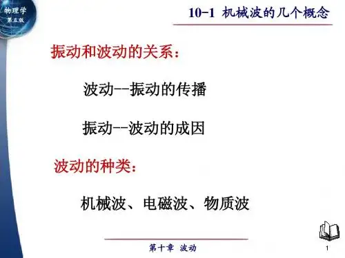 机械波及波的形式波长 波线及波面 波速