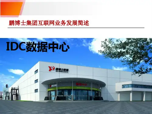 鹏博士数据IDC介绍PPT