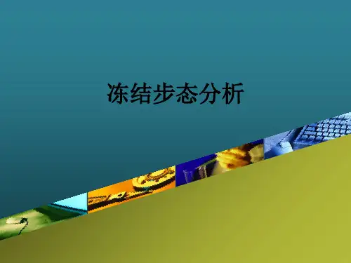 冻结步态分析ppt课件