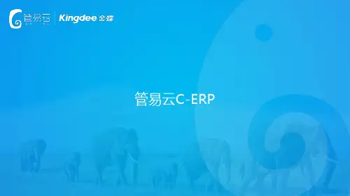 管易云C-ERP功能版